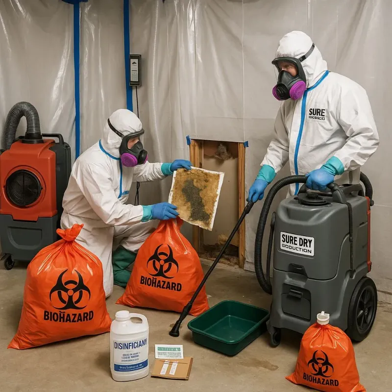 Contaminated Water Handling Protocols process in Benton County, TN