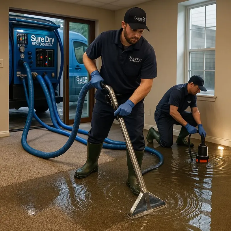 Water Extraction and Removal process in Benton County, TN
